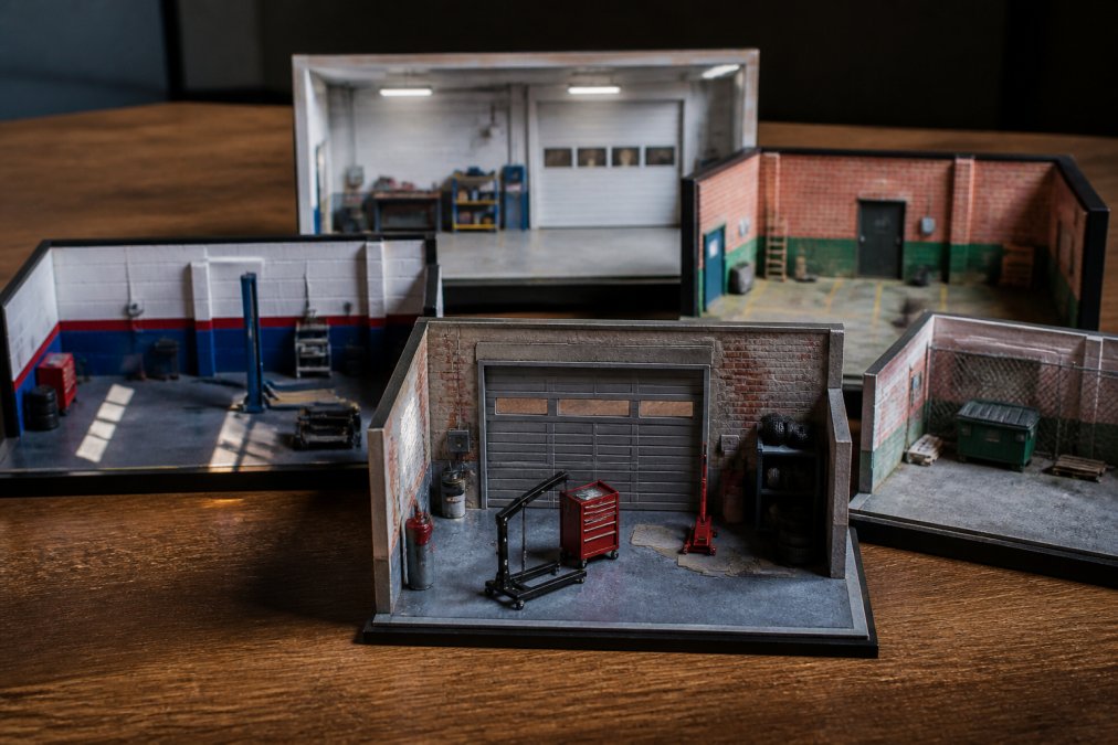 Best Pre-Built 1:18 Scale Dioramas for Collectors