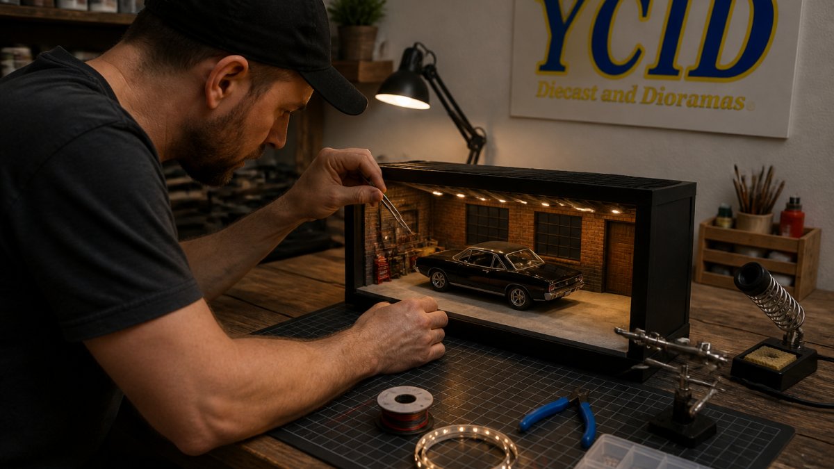 How to Light a 1:18 Scale Model Diorama (2026 Guide)