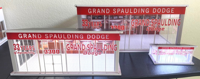 Mr Norms Grand Spaulding Dodge Showroom Dioramas