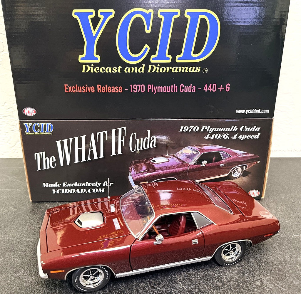 YCID 48, 1970 Cuda, "What If", 440+6, Collector Created!