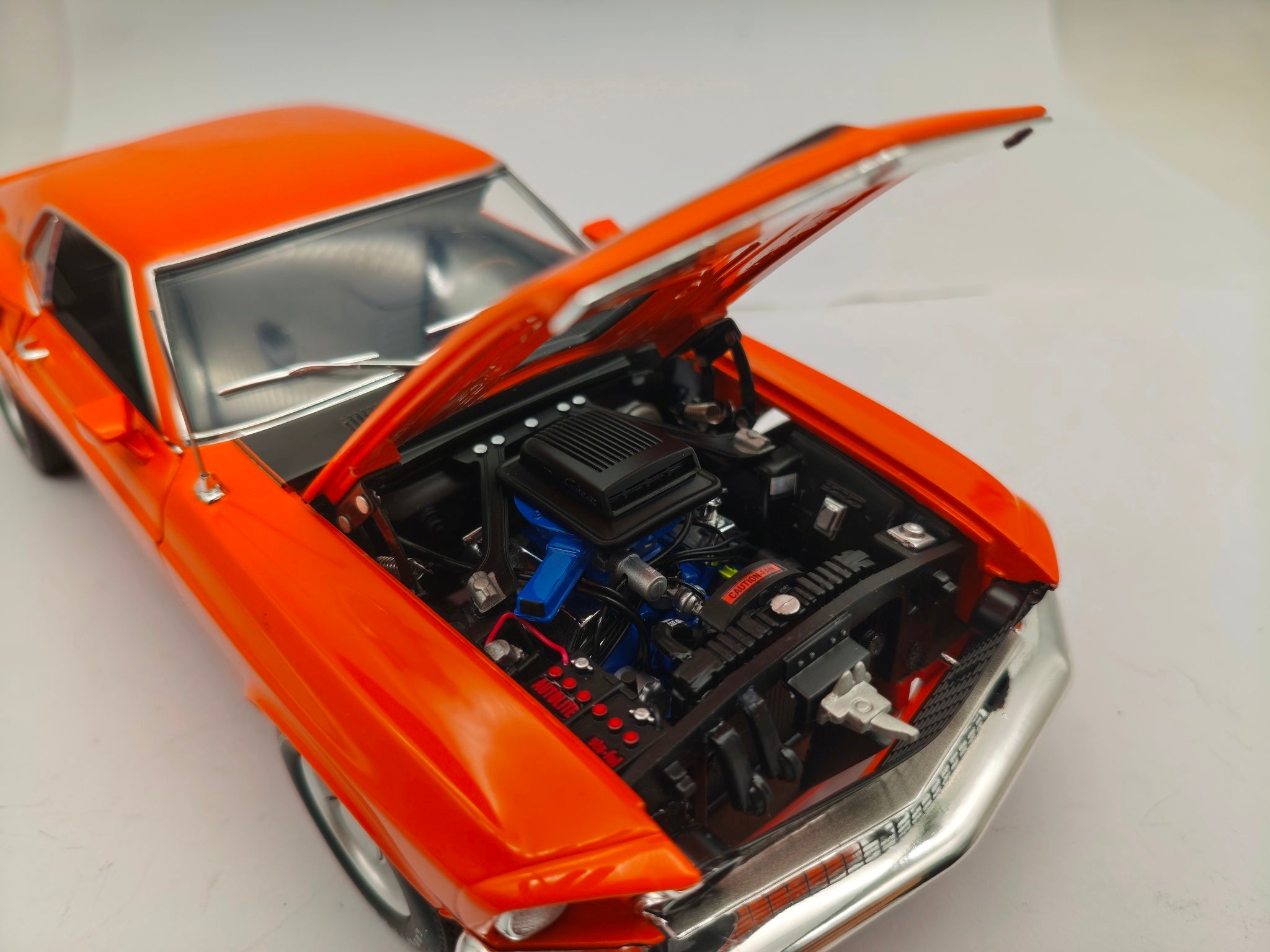 YCID 41, 1969 Mustang Mach 1 in Special Order color Madagascar Orange