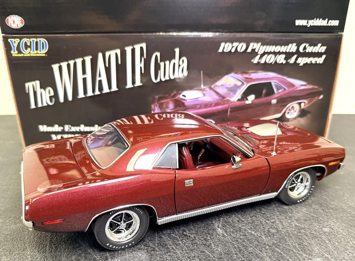 YCID 48, 1970 Cuda, "What If", 440+6, Collector Created!