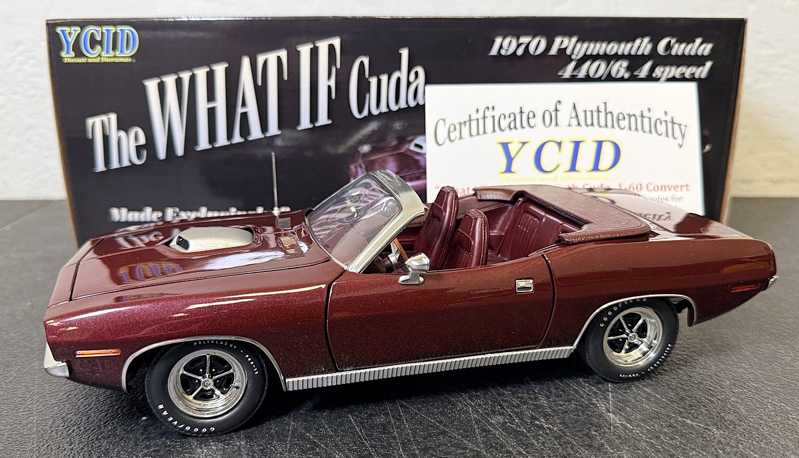 YCID 48, 1970 Cuda, "What If", 440+6, Collector Created!