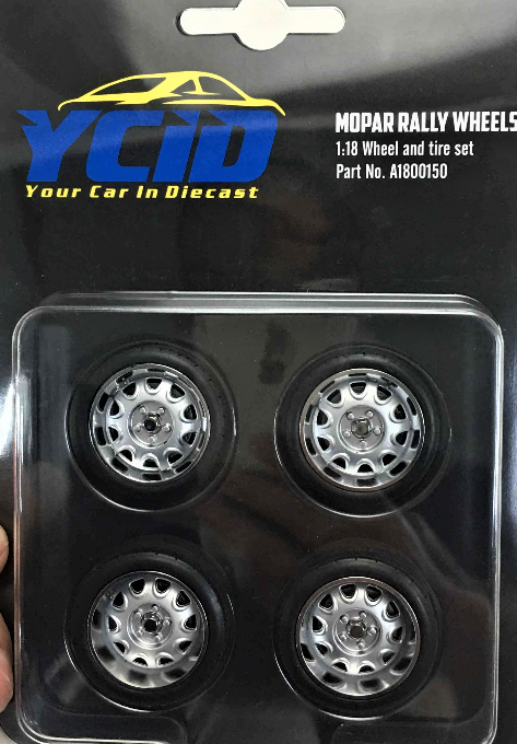 YCID 18 inch Mopar Rally Wheels
