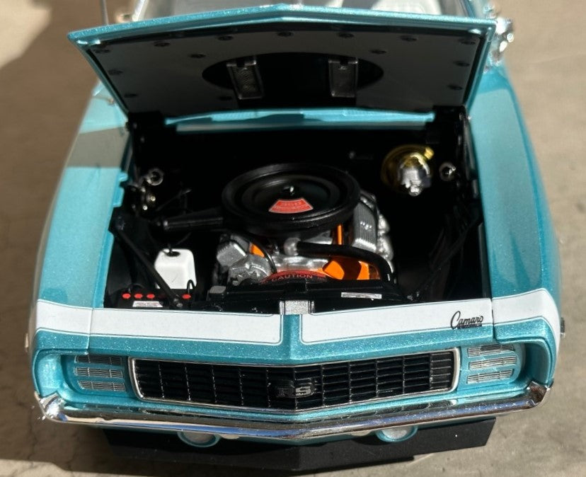YCID #23, 1969 Camaro RS 350 Azure Turquoise