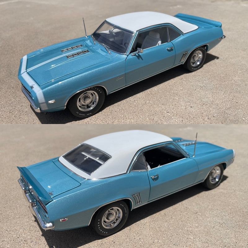 YCID #23, 1969 Camaro RS 350 Azure Turquoise