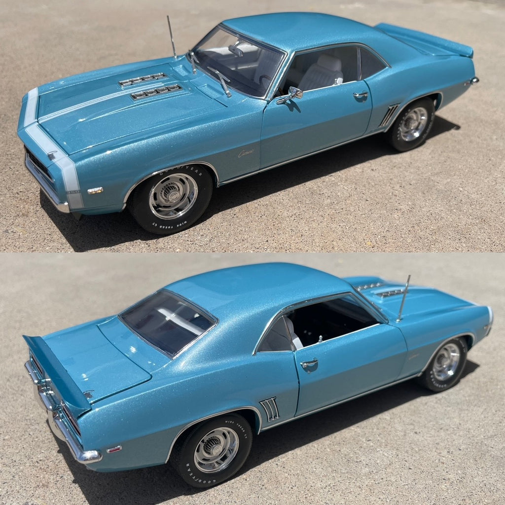 YCID #23, 1969 Camaro RS 350 Azure Turquoise