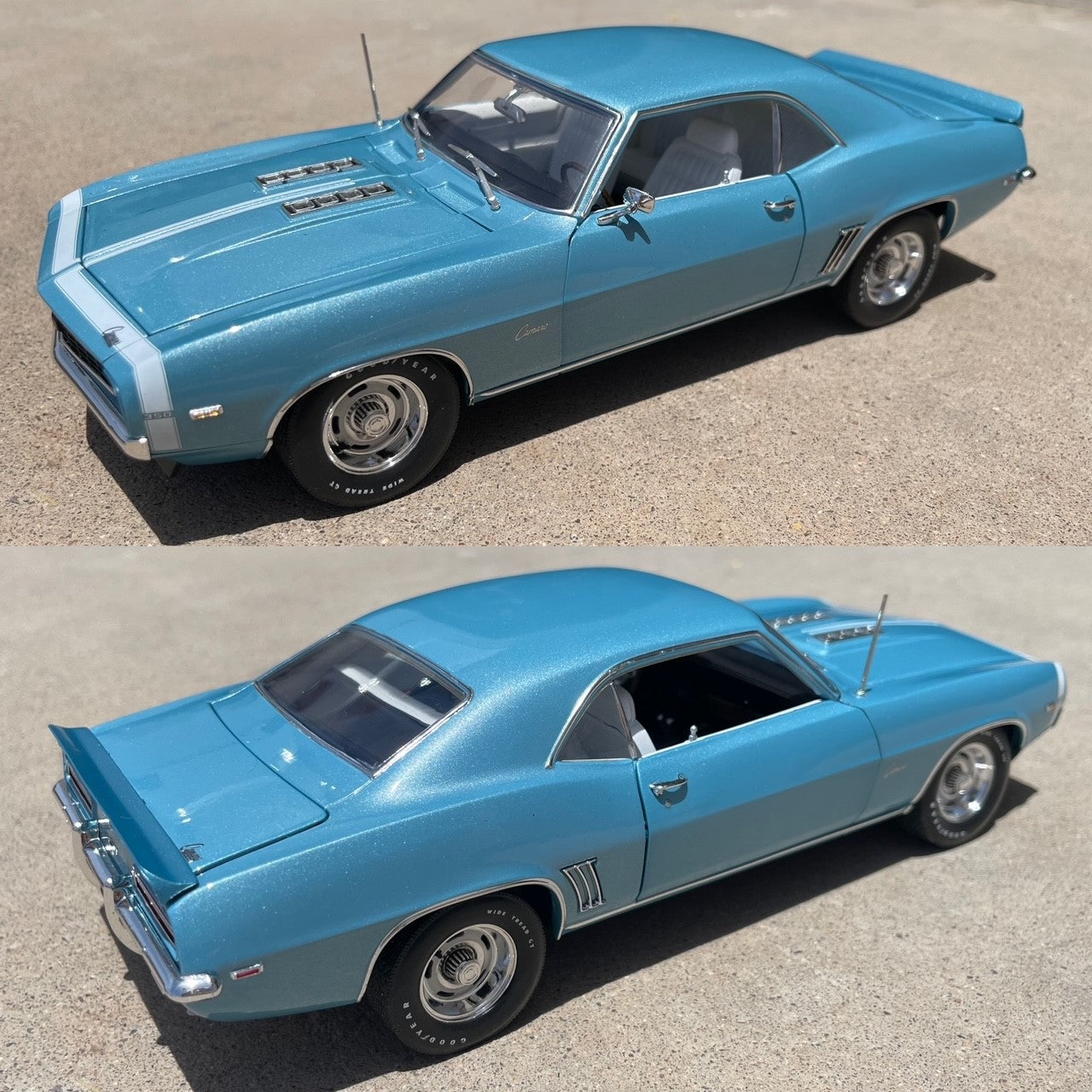 YCID #23, 1969 Camaro RS 350 Azure Turquoise