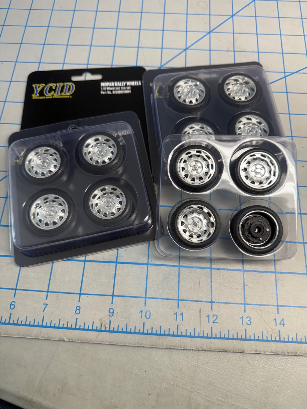 YCID 18 inch Mopar Rally Wheels