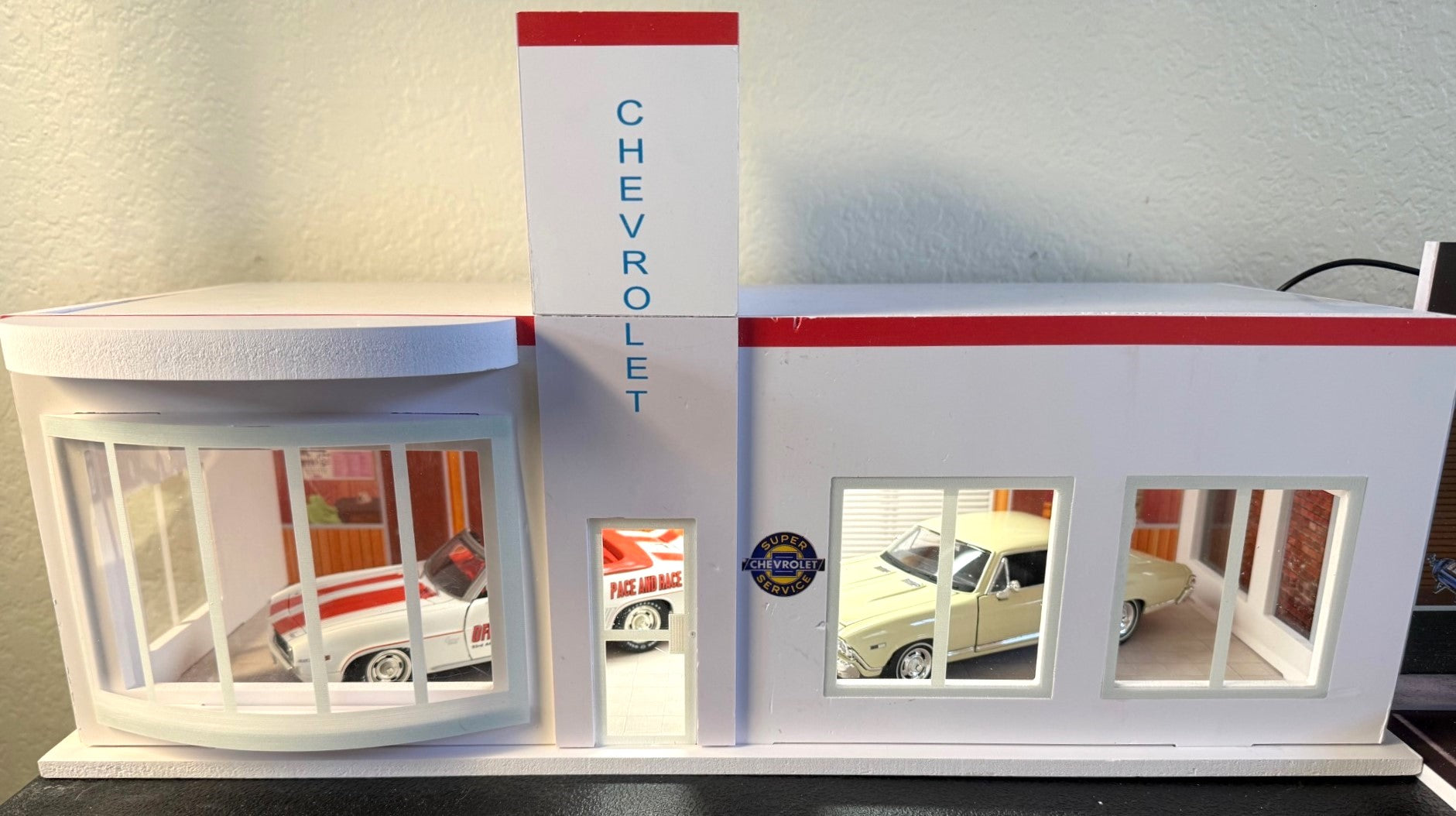Yenko Chevrolet Dealership Diorama