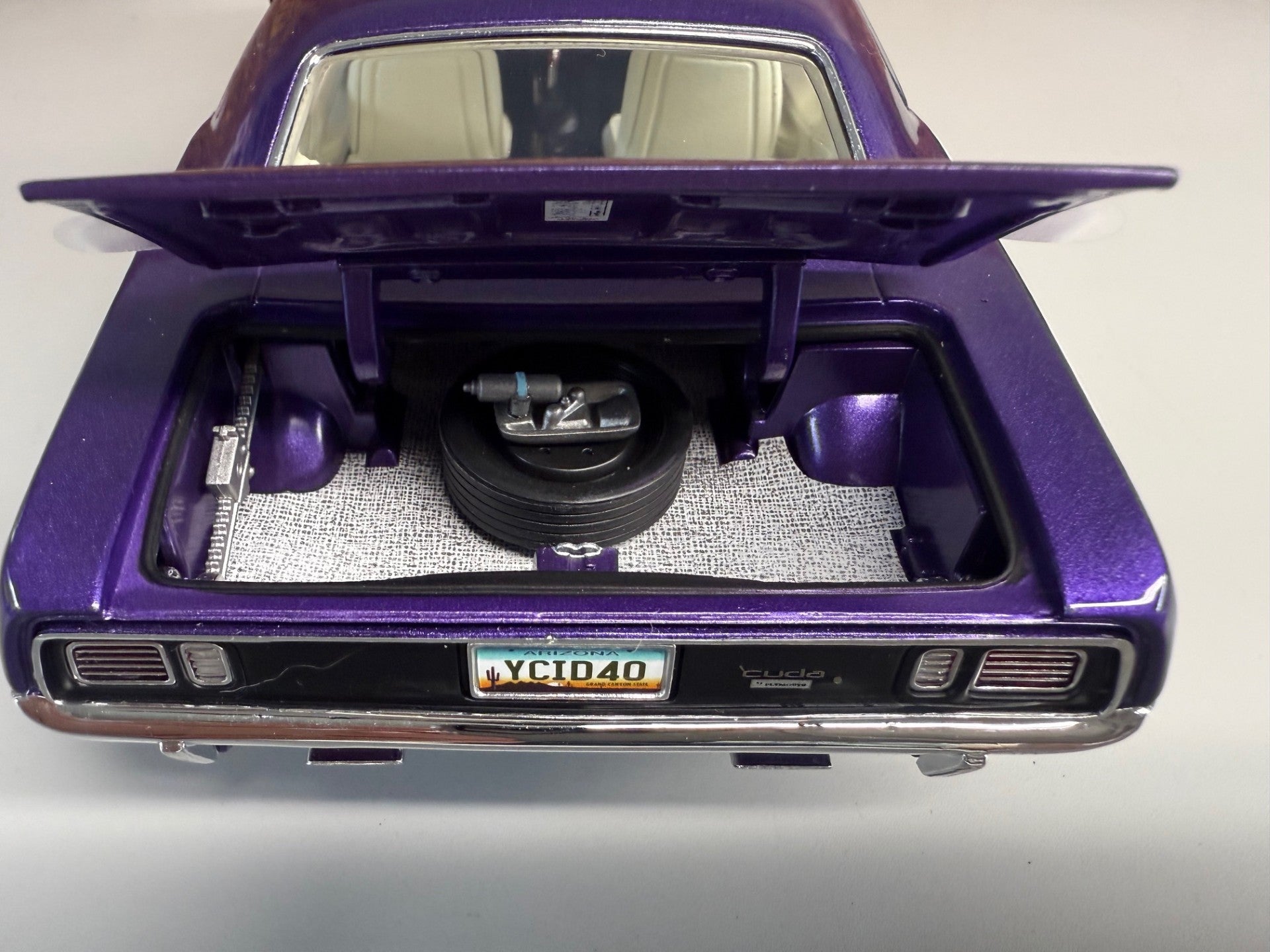 YCID #40, 1971 Cuda, 440/6 In Voilet