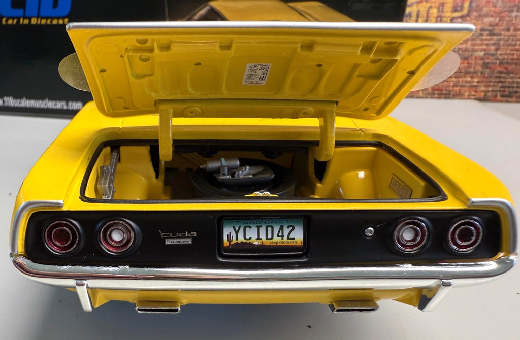 YCID #42, 1972 Cuda 340, FIRST 72 CUDA, Coupe, Vinyl Top and Convertibles