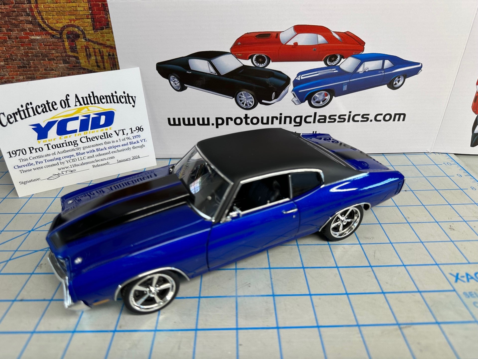 YCID PTC 2 1970 Chevelle in 3 variations