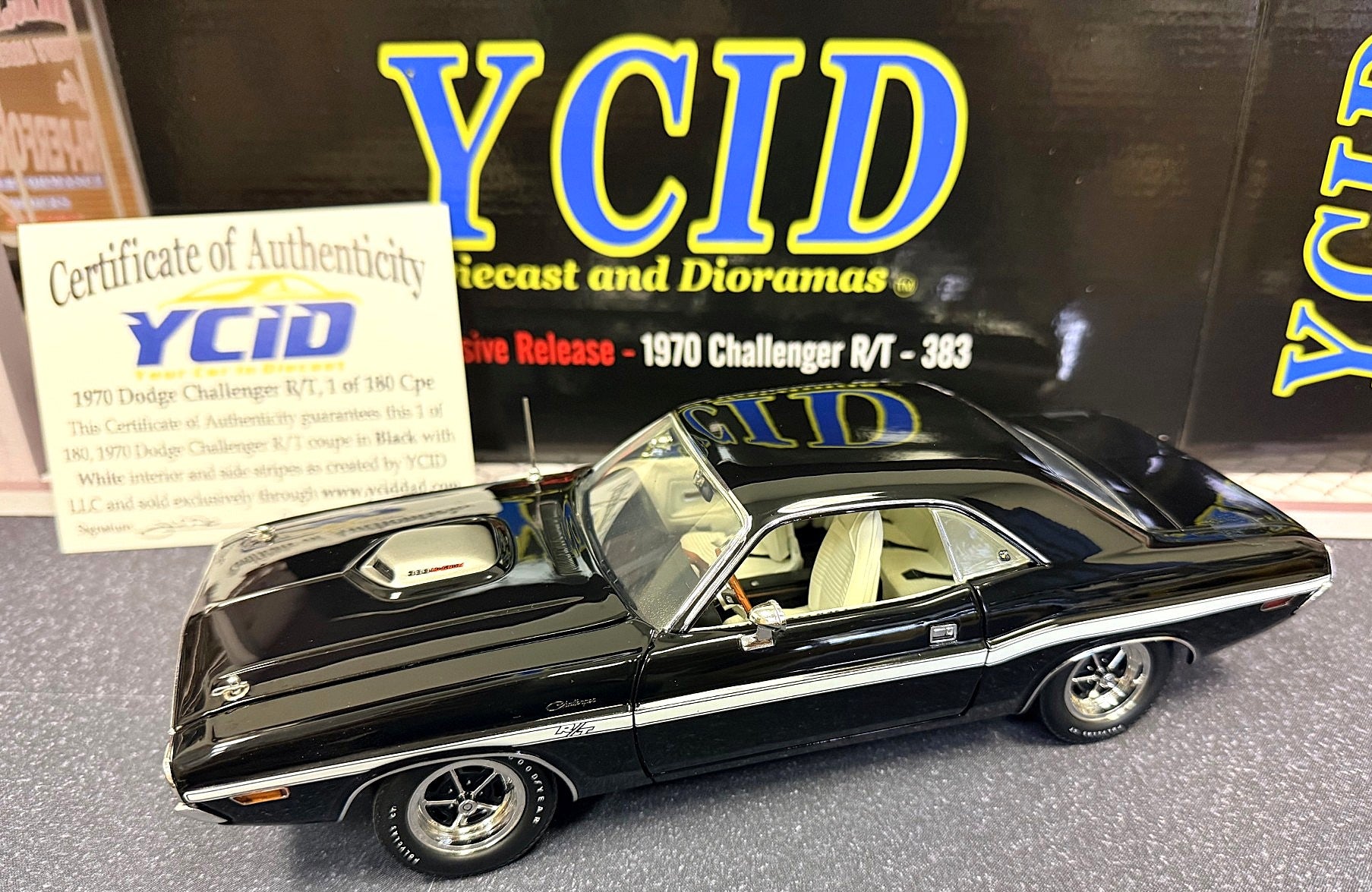 YCID 44, 1970 Dodge Challenger R/T, 383 Shaker