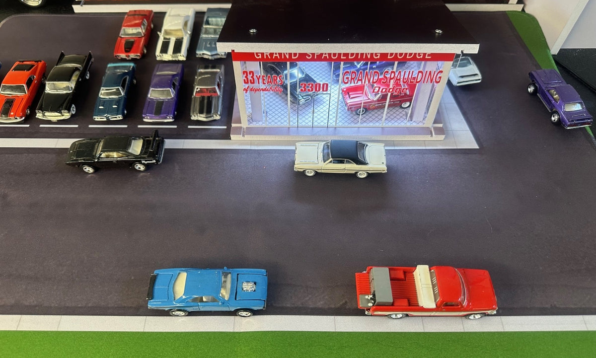 1/64 Mr Norms Dodge Dealership Lot Pad