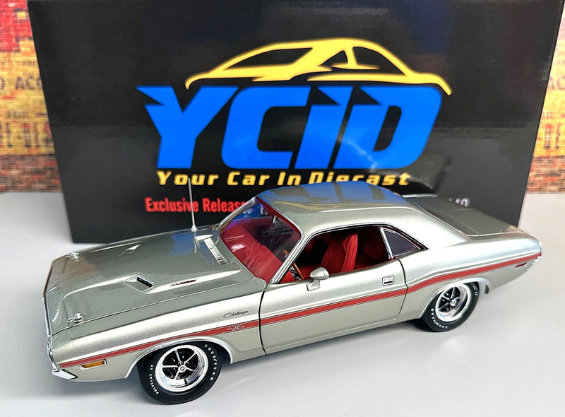 YCID #31, 1970 Dodge Challenger R/T, Silver with Red interior