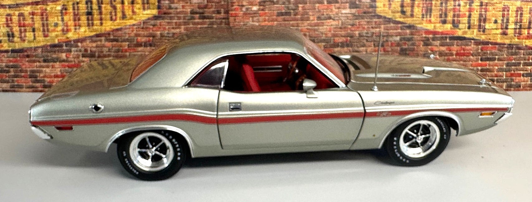 YCID #31, 1970 Dodge Challenger R/T, Silver with Red interior
