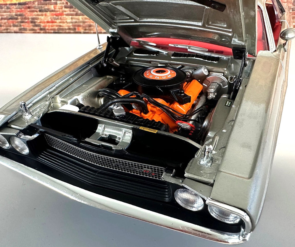 YCID #31, 1970 Dodge Challenger R/T, Silver with Red interior