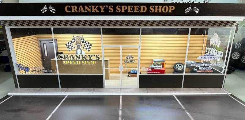 1/18 scale Crankys Speed Shop
